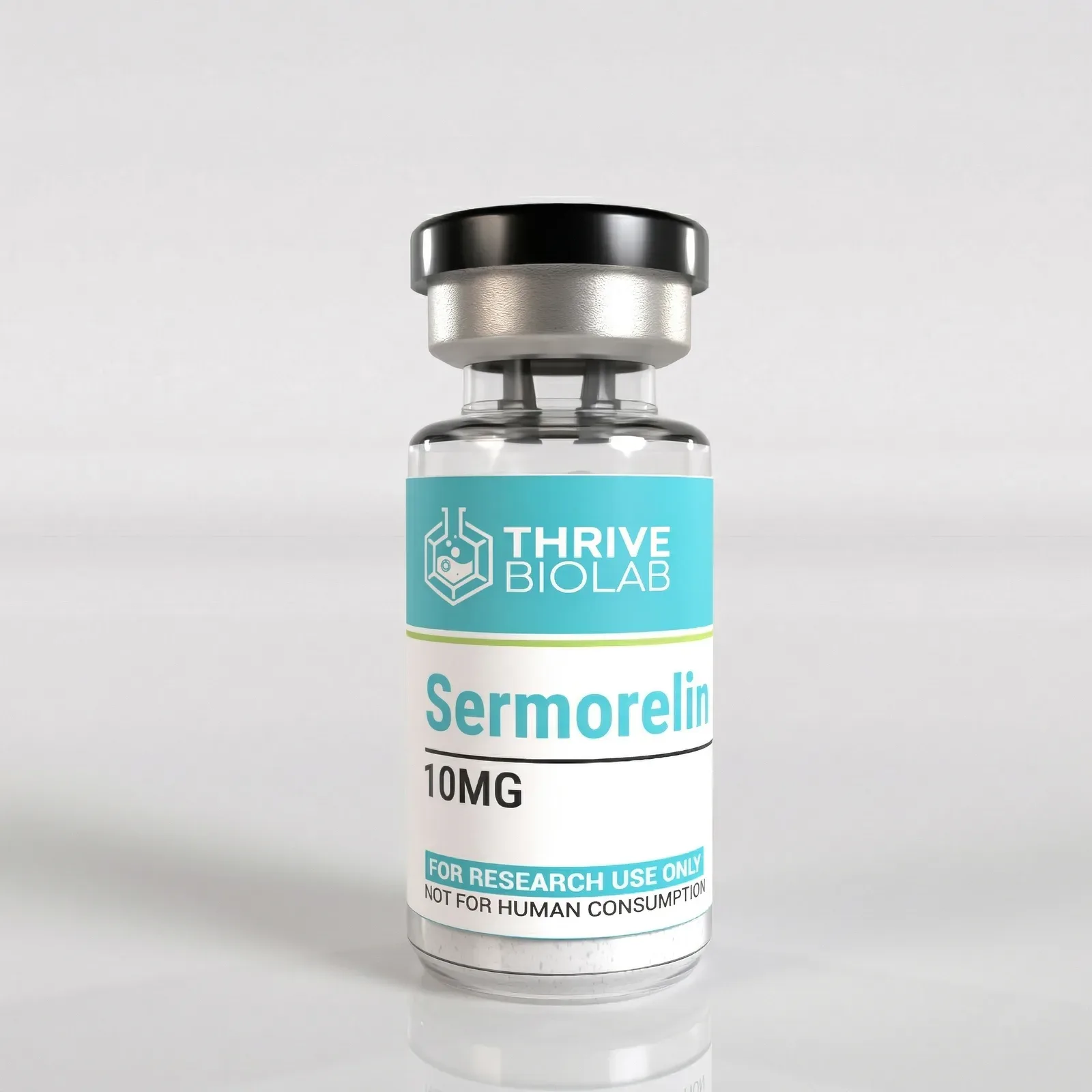 Sermorelin 10mg research peptide vial Sermorelin 10mg research peptide vial