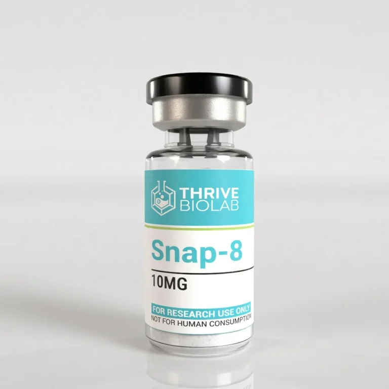 Snap-8 research peptide vial